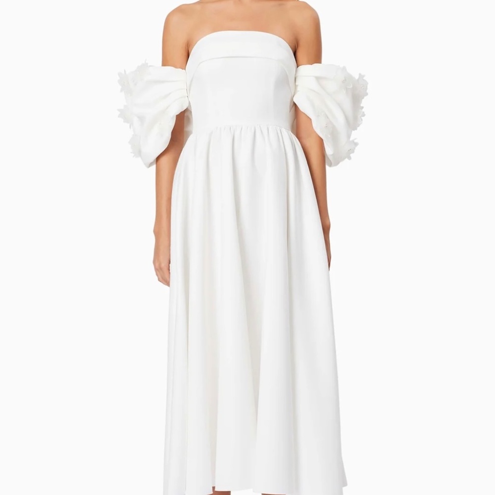 Elliatt Destiny Off the Shoulder Midi Dress